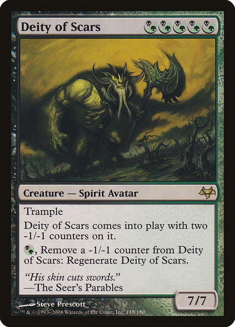 Deity of Scars\nEventide\nSingle\nMagic The Gathering