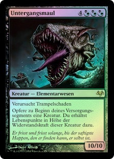 Doomgape
Eventide (Foil) - German
Single
Magic The Gathering
