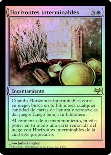Endless Horizons
Eventide (Foil) - Spanish
Single
Magic The Gathering