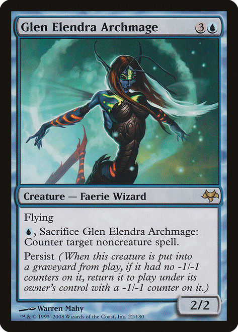 Glen Elendra Archmage\nEventide\nSingle\nMagic The Gathering