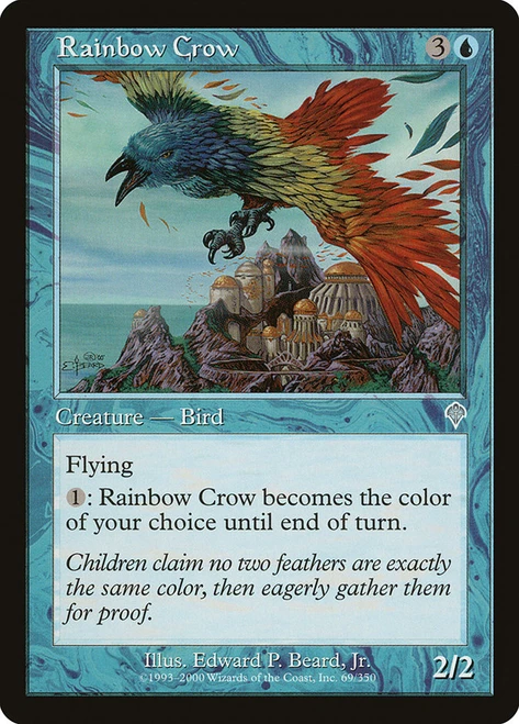 Rainbow Crow\nInvasion\nSingle\nMagic The Gathering