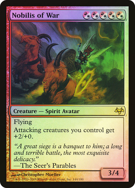 Nobilis of War\nEventide\nSingle\nMagic The Gathering