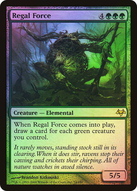 Regal Force\nEventide\nSingle\nMagic The Gathering