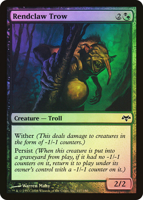 Rendclaw Trow\nEventide\nSingle\nMagic The Gathering