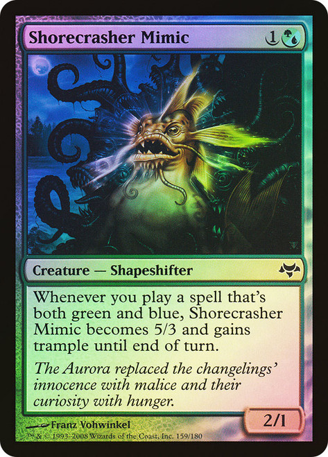 Shorecrasher Mimic\nEventide\nSingle\nMagic The Gathering