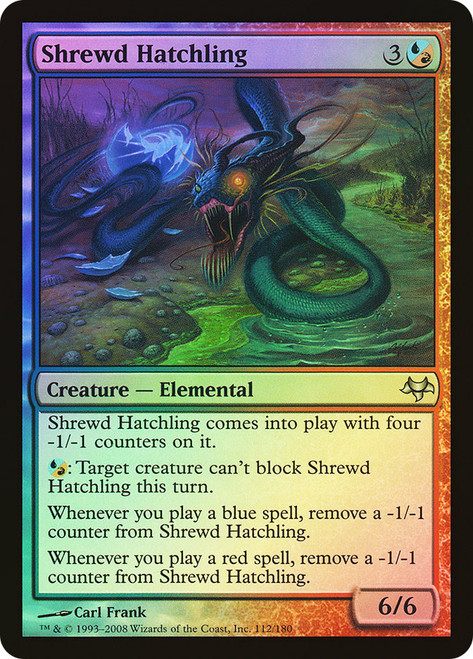 Shrewd Hatchling\nEventide\nSingle\nMagic The Gathering