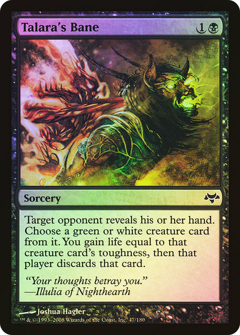 Talara's Bane\nEventide\nSingle\nMagic The Gathering