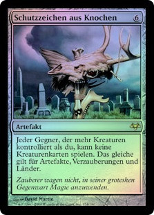 Ward of Bones
Eventide (Foil) - German
Single
Magic The Gathering