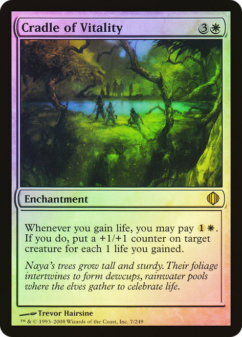 Cradle of Vitality\nShards of Alara\nSingle\nMagic The Gathering