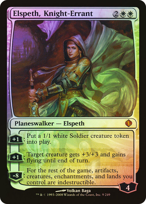 Elspeth, Knight-Errant\nShards of Alara\nSingle\nMagic The Gathering