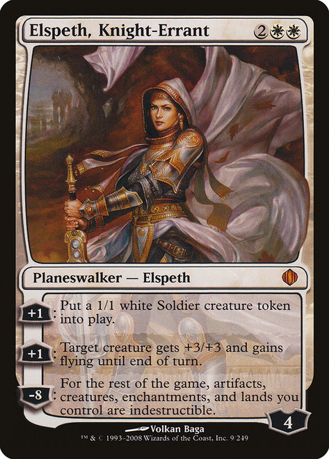 Elspeth, Knight-Errant\nShards of Alara\nSingle\nMagic The Gathering