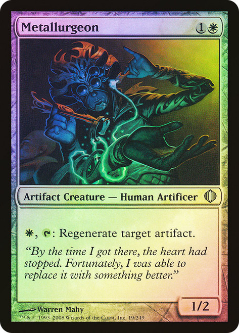 Metallurgeon\nShards of Alara\nSingle\nMagic The Gathering