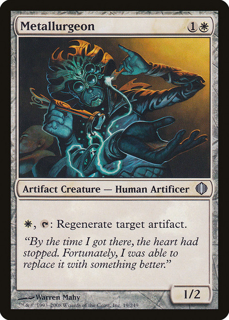 Metallurgeon\nShards of Alara\nSingle\nMagic The Gathering