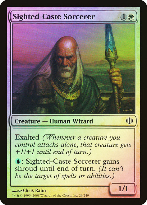Sighted-Caste Sorcerer\nShards of Alara\nSingle\nMagic The Gathering