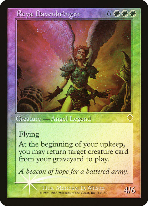 Reya Dawnbringer\nInvasion\nSingle\nMagic The Gathering