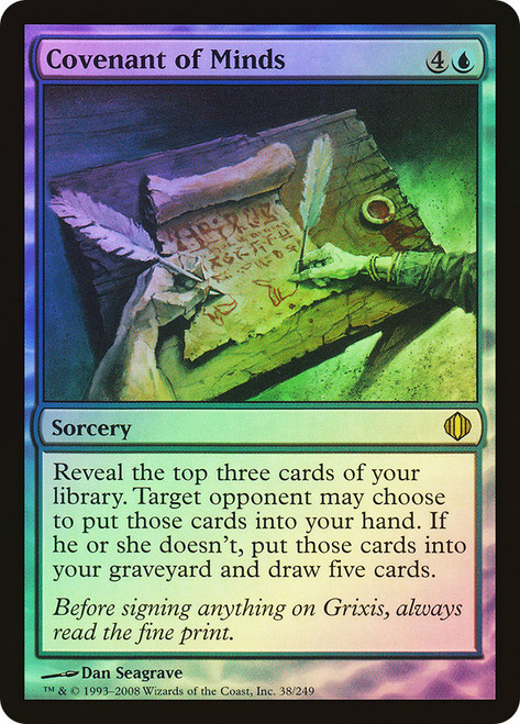 Covenant of Minds\nShards of Alara\nSingle\nMagic The Gathering