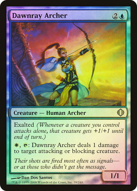 Dawnray Archer\nShards of Alara\nSingle\nMagic The Gathering