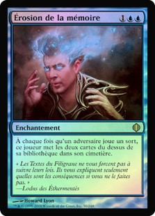 Memory Erosion
Shards of Alara (Foil) - French
Single
Magic The Gathering