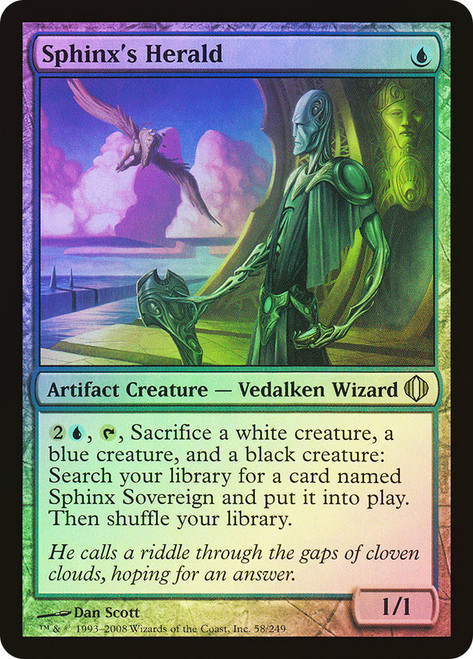 Sphinx's Herald\nShards of Alara\nSingle\nMagic The Gathering