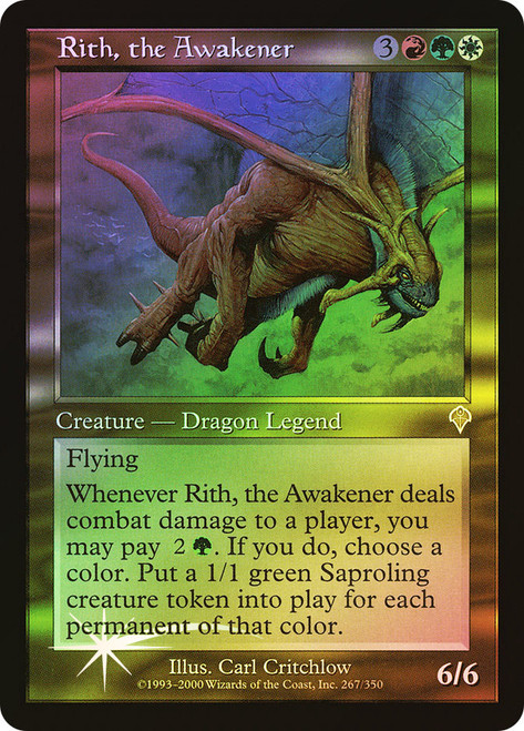 【MTG（foil）】煽動するものリース［Rith, the Awakener］ 煽動するものリース/Rith, the Awakener《日本語》【DMR】
