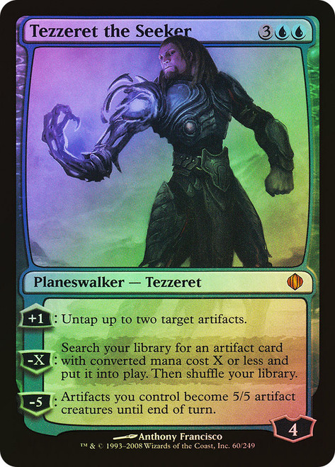 Tezzeret the Seeker\nShards of Alara\nSingle\nMagic The Gathering