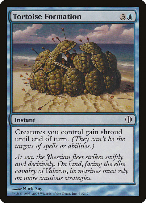 Tortoise Formation\nShards of Alara\nSingle\nMagic The Gathering