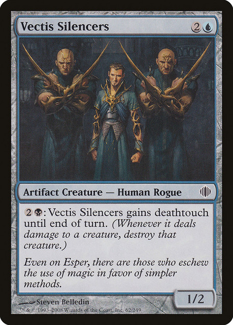 Vectis Silencers\nShards of Alara\nSingle\nMagic The Gathering