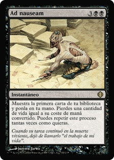 Ad Nauseam
Shards of Alara - Spanish
Single
Magic The Gathering