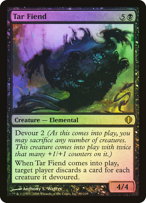 Tar Fiend\nShards of Alara\nSingle\nMagic The Gathering