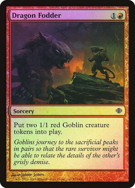 Dragon Fodder\nShards of Alara\nSingle\nMagic The Gathering