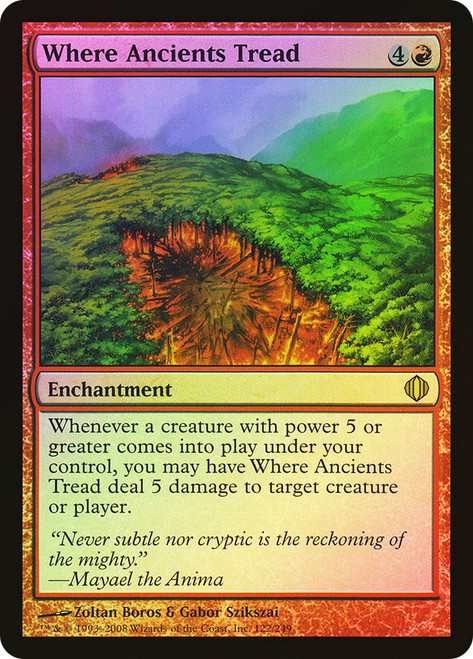 Where Ancients Tread | Commander 2013 | Star City Games