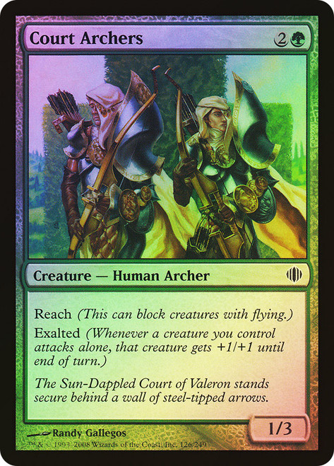 Court Archers\nShards of Alara\nSingle\nMagic The Gathering