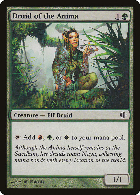 Druid of the Anima\nShards of Alara\nSingle\nMagic The Gathering