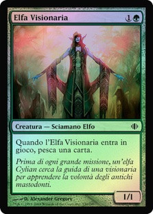 Elvish Visionary
Shards of Alara (Foil) - Italian
Single
Magic The Gathering
