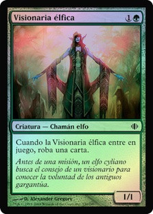 Elvish Visionary
Shards of Alara (Foil) - Spanish
Single
Magic The Gathering