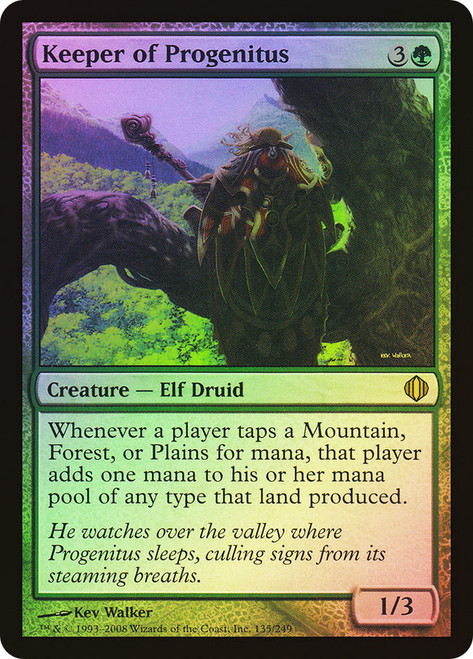 Keeper of Progenitus\nShards of Alara\nSingle\nMagic The Gathering