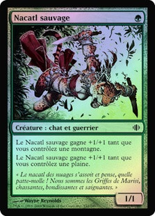 Wild Nacatl
Shards of Alara (Foil) - French
Single
Magic The Gathering