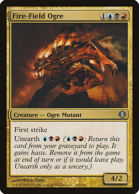 Fire-Field Ogre\nShards of Alara\nSingle\nMagic The Gathering