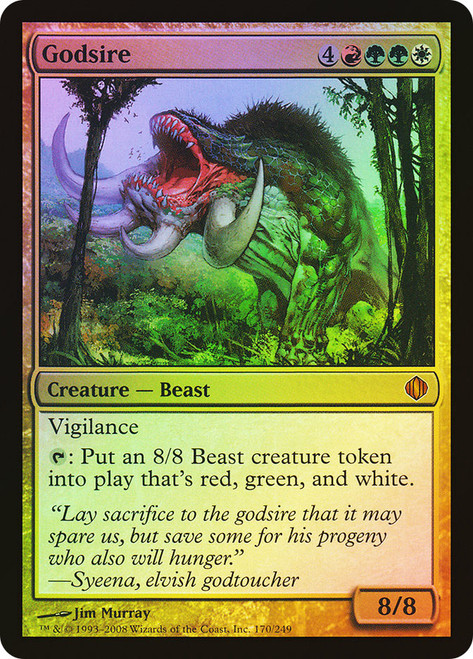 Godsire\nShards of Alara\nSingle\nMagic The Gathering