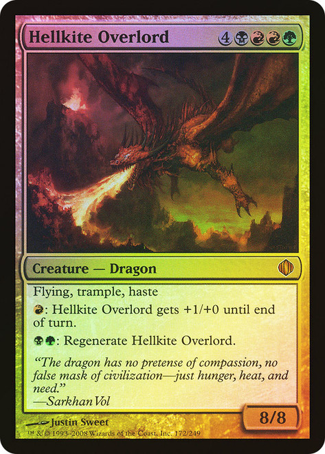Hellkite Overlord\nShards of Alara\nSingle\nMagic The Gathering