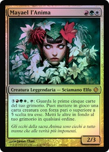 Mayael The Anima
Shards of Alara (Foil) - Italian
Single
Magic The Gathering