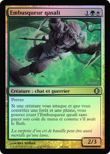 Qasali Ambusher
Shards of Alara (Foil) - French
Single
Magic The Gathering