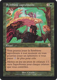 Saproling Symbiosis
Invasion - French
Single
Magic The Gathering