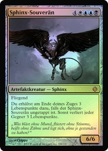 Sphinx Sovereign
Shards of Alara (Foil) - German
Single
Magic The Gathering