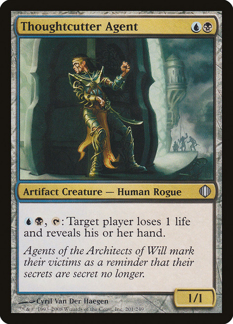 Thoughtcutter Agent\nShards of Alara\nSingle\nMagic The Gathering