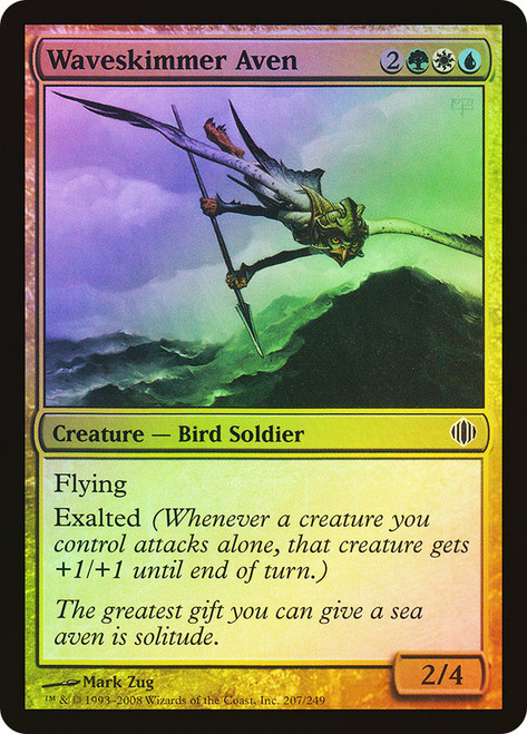 Waveskimmer Aven\nShards of Alara\nSingle\nMagic The Gathering