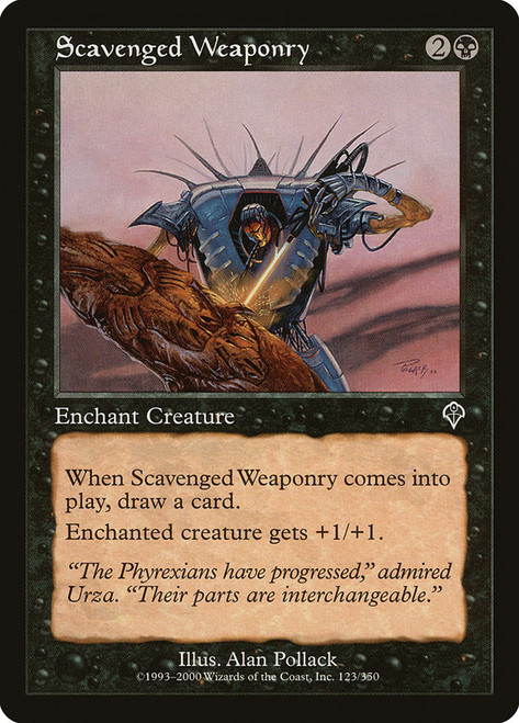 Scavenged Weaponry\nInvasion\nSingle\nMagic The Gathering