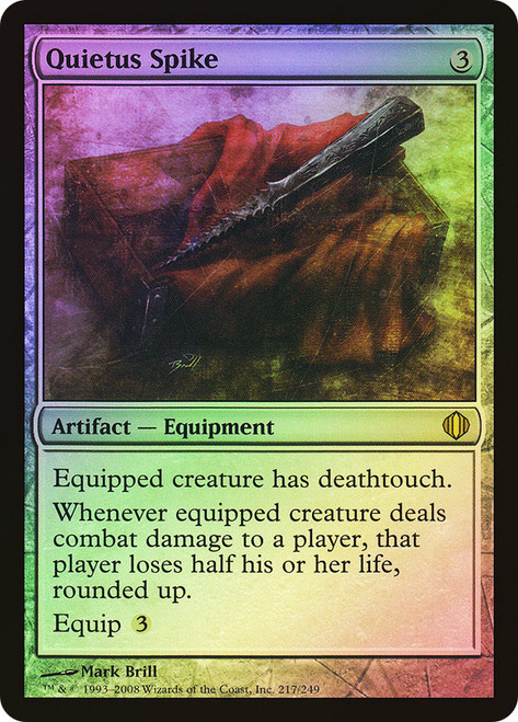 Quietus Spike\nShards of Alara\nSingle\nMagic The Gathering