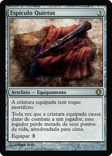 Quietus Spike
Shards of Alara - Portuguese
Single
Magic The Gathering