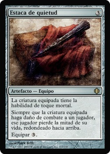 Quietus Spike
Shards of Alara - Spanish
Single
Magic The Gathering